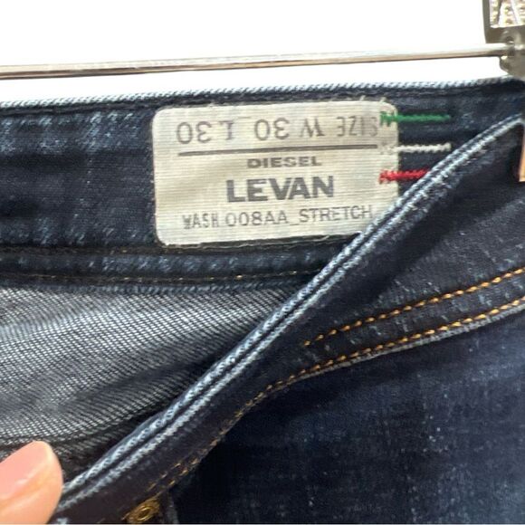 Diesel Levan Butterfly in Wash 008AA-Stretch Size 30x30 Jean - Picture 4 of 7